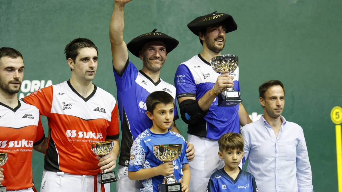 Barrenetxea eta Zubiri, Jai-alai Summer Seasoneko txapeldunak