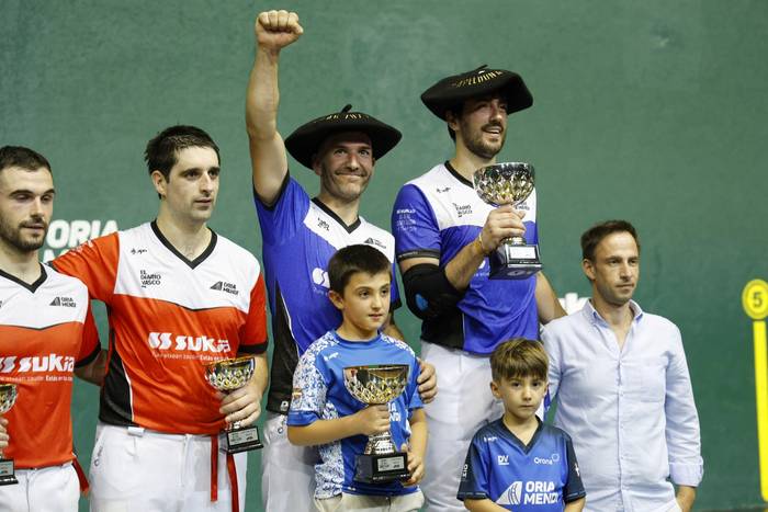 Barrenetxea eta Zubiri, Jai-alai Summer Seasoneko txapeldunak