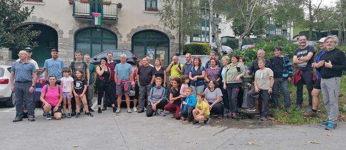 Giro ederrean egin zuten zazpigarren ondarebidea, Sagastietapean barrena