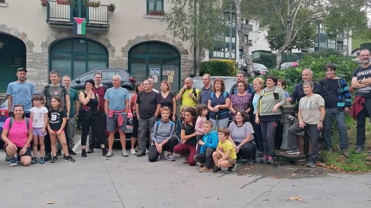 Giro ederrean egin zuten zazpigarren ondarebidea, Sagastietapean barrena