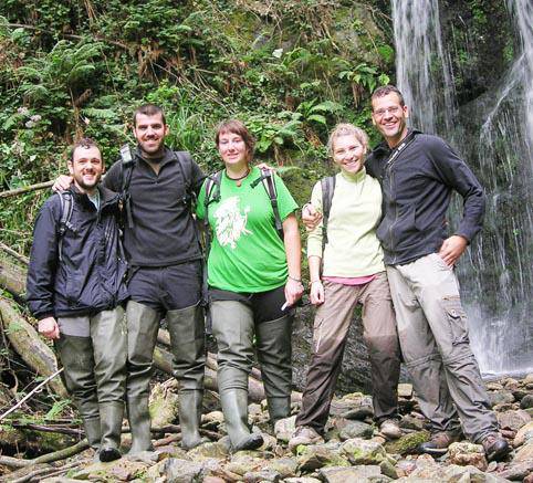 Biologoen interesa piztu du Ereñotzuk, 
‘Trichomanes speciosum’ dezente bilatu dutelako