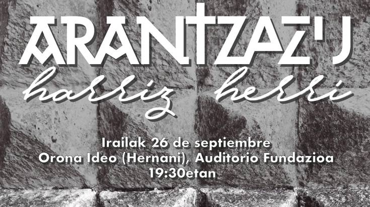 'Arantzazu, harriz herri' dokumentala, Oronan