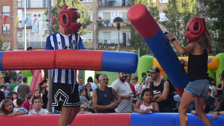 Gaur lehertuko da festa  Hernaniko Zelabide auzoan