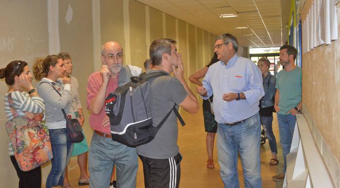 Ikasle berrien txanda orain, kiroldegian