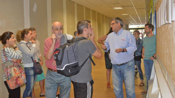 Ikasle berrien txanda orain, kiroldegian