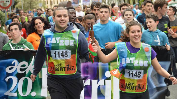 Astigarraga ere Korrikaren alde