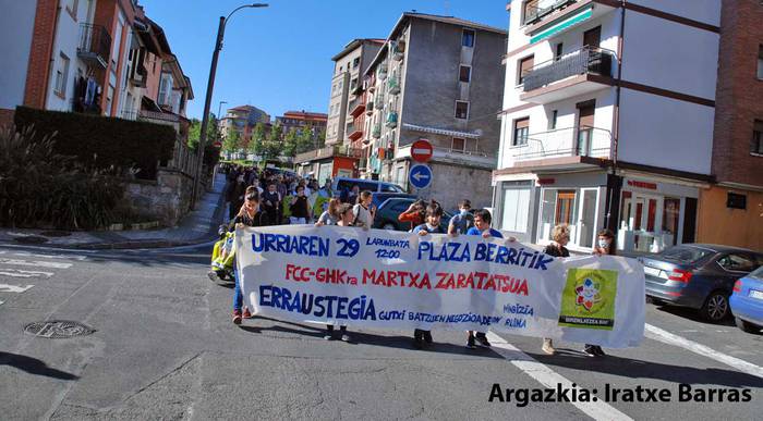 «Aurrean izango gaituzte, ez diegu erraz jarriko»