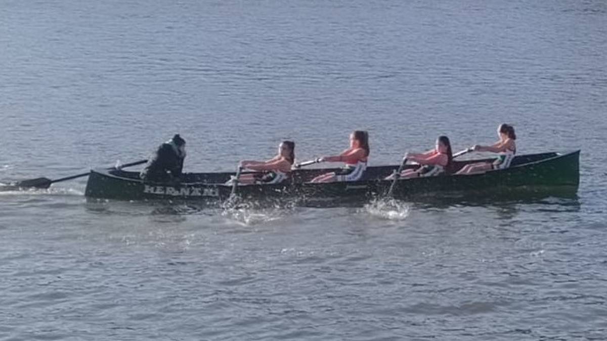 «Primeran» ekin diote Hernaniko arraunlariek Gipuzkoako Batel Ligari, infantil eta kadete mailan