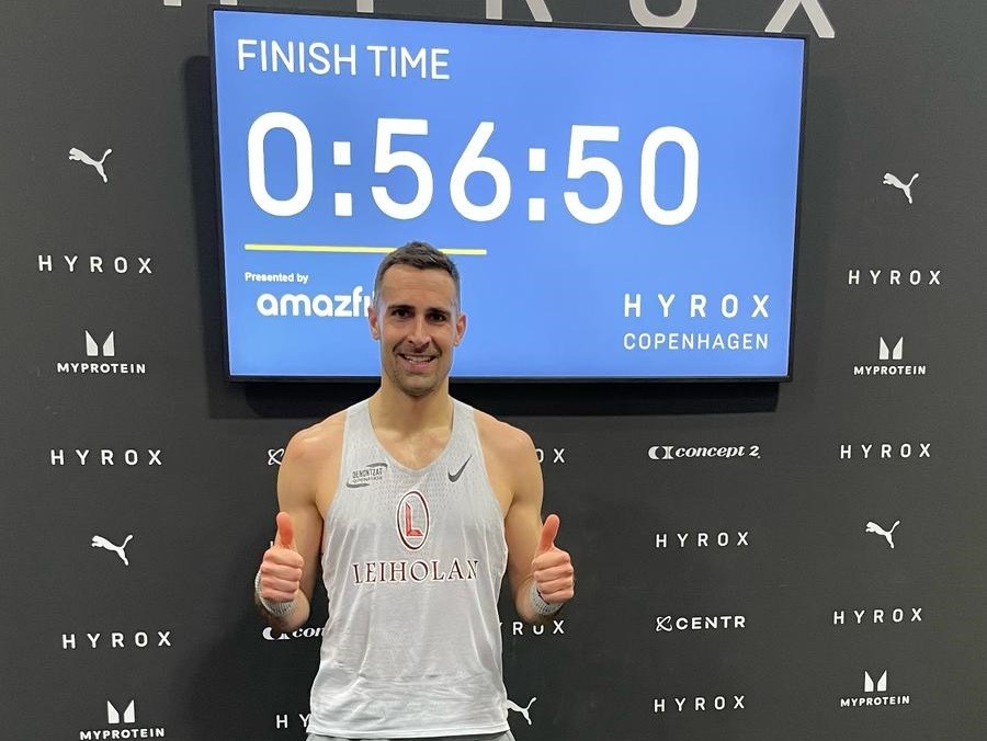 Aitor Lizarazuk 57 minututik jaitsi du Danimarkan Hyrox Elite lasterketan