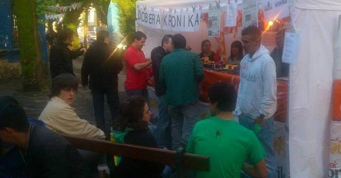 Boluntario bila, txosnarako