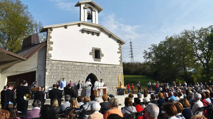 Festa giroan ospatuko dute Zikuñagako ermitaren lehenengo urteurrena, meza eta erromeriarekin