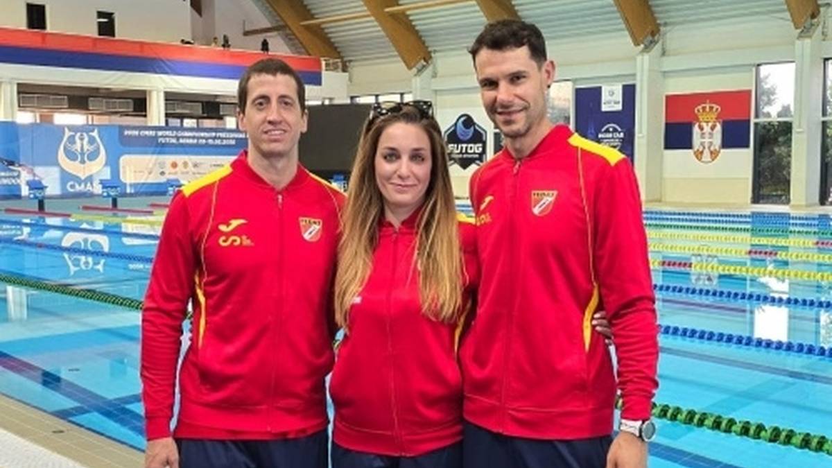 Txomin Mugica apneista hernaniarra, laugarren bere lehenengo mundialean