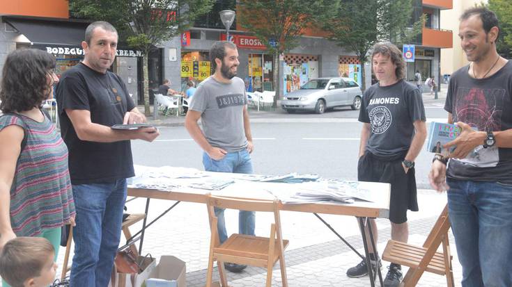 Mitin Jaian agurtu zuten astigartarrek atzo, kanpaina