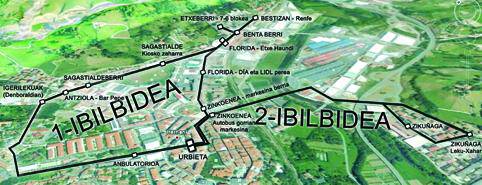 Bi ibilbide, goizetik gauera