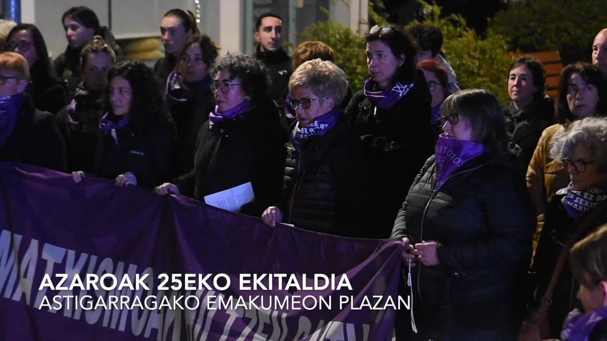 Ixiltasuna, salaketa eta kantua, Emakumeenganako Indarkeriaren Kontrako Egunean