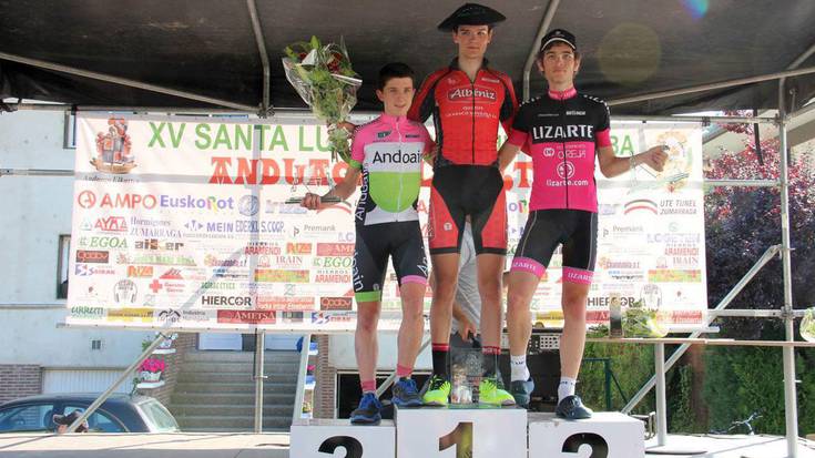 Amonarriz podiumean, berriro