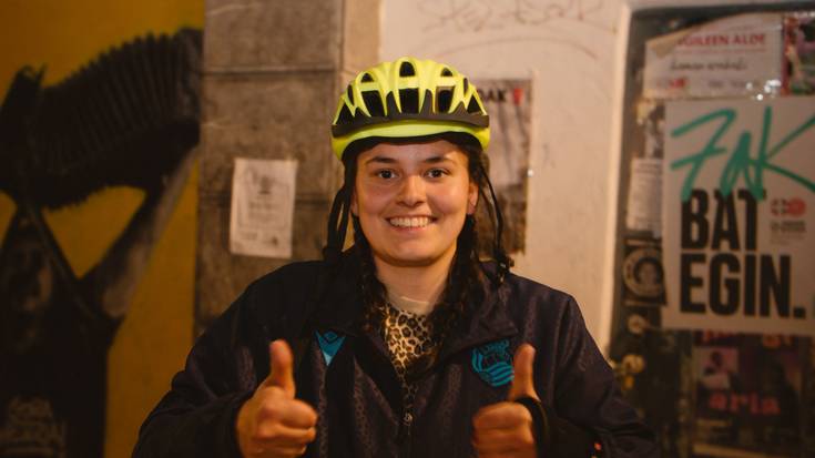 Patinen proba iruditan, Hernaniko Gazte Olinpiadetan