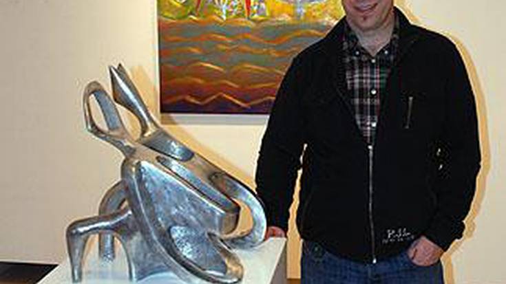 Aitor Ruiz de Egino artistaren lanak Biterin daude ikusgai, 
‘Ondo bizi’ erakusketan
