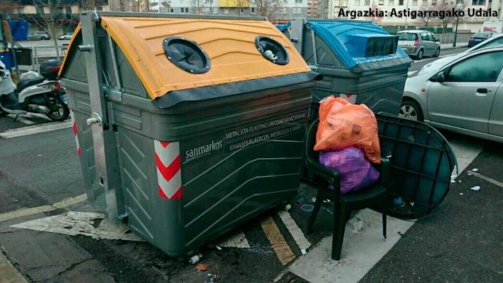 «Udalak moztu egin nahi du hondakinak modu desegokian ateratzearen arazoa»