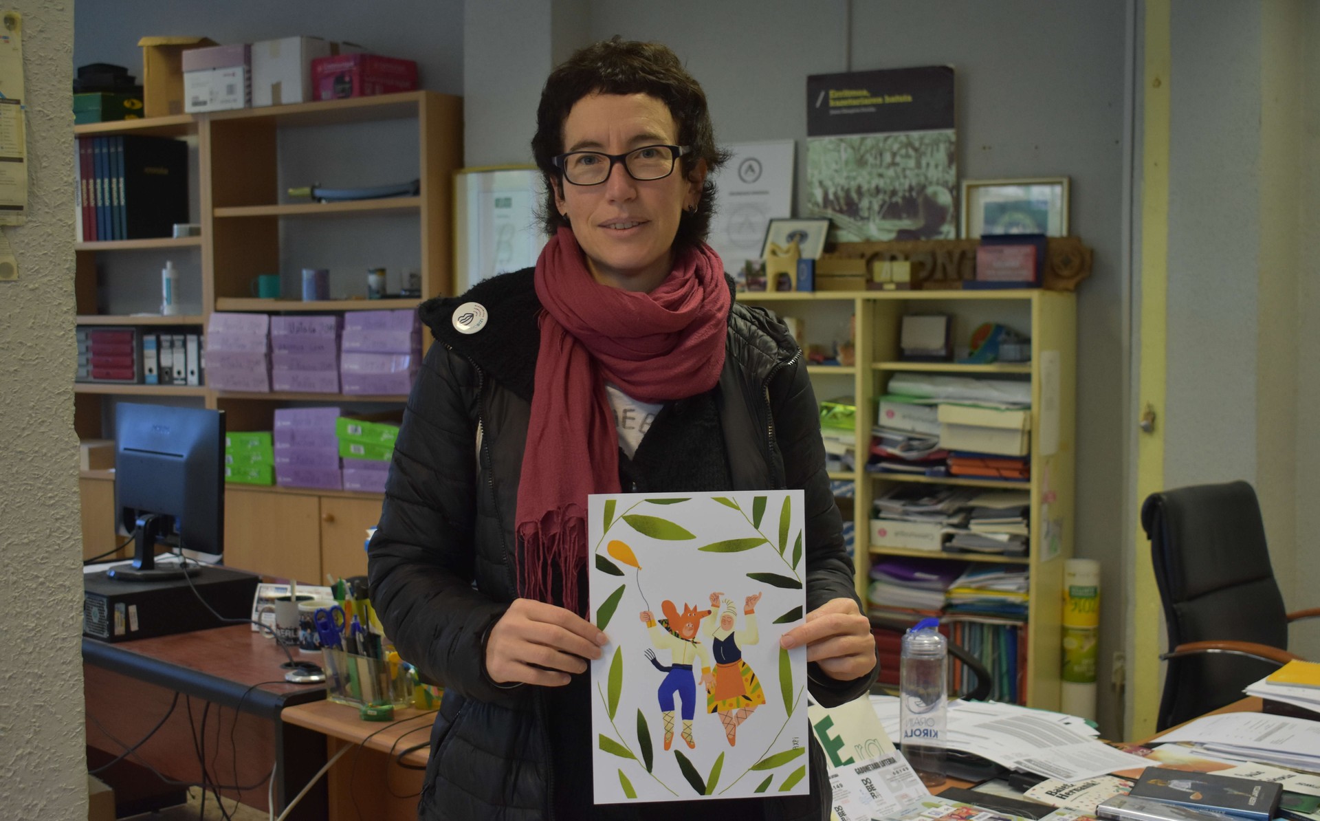 «Sorginaren kapela maskarilla gisa jartzea izan zen aurreneko ideia»