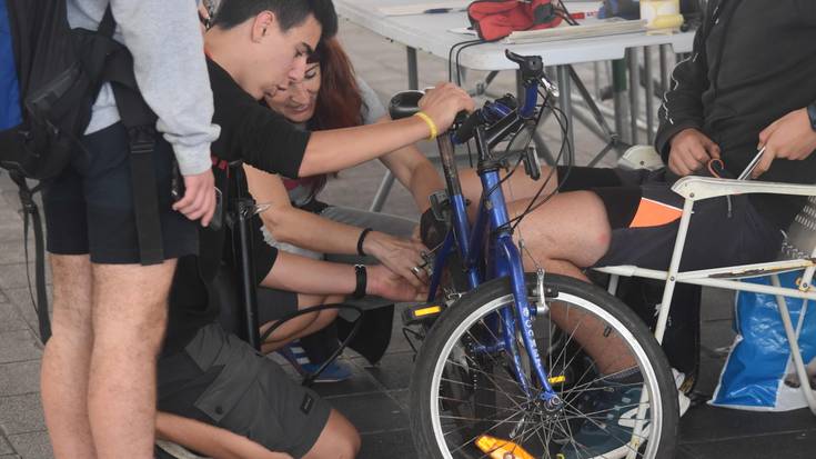 Bigarren eskuko azoka berezia, bizikletekin