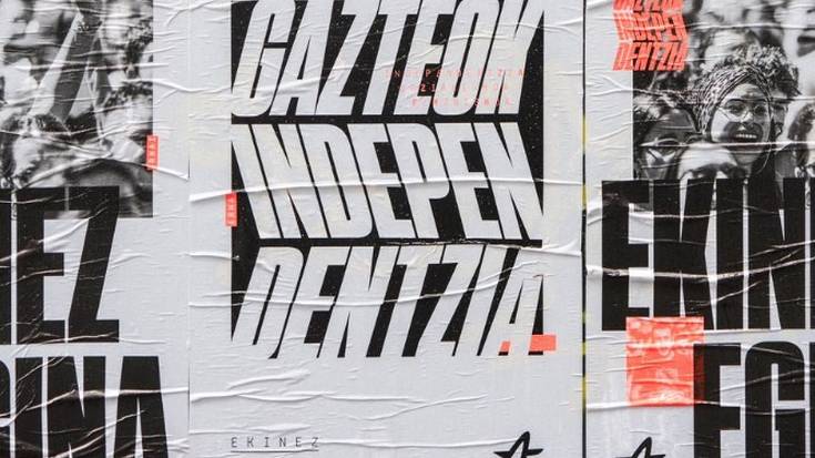 «Militar, espainol eta kolonialisten plakak» seinalatu ditu Ernaik