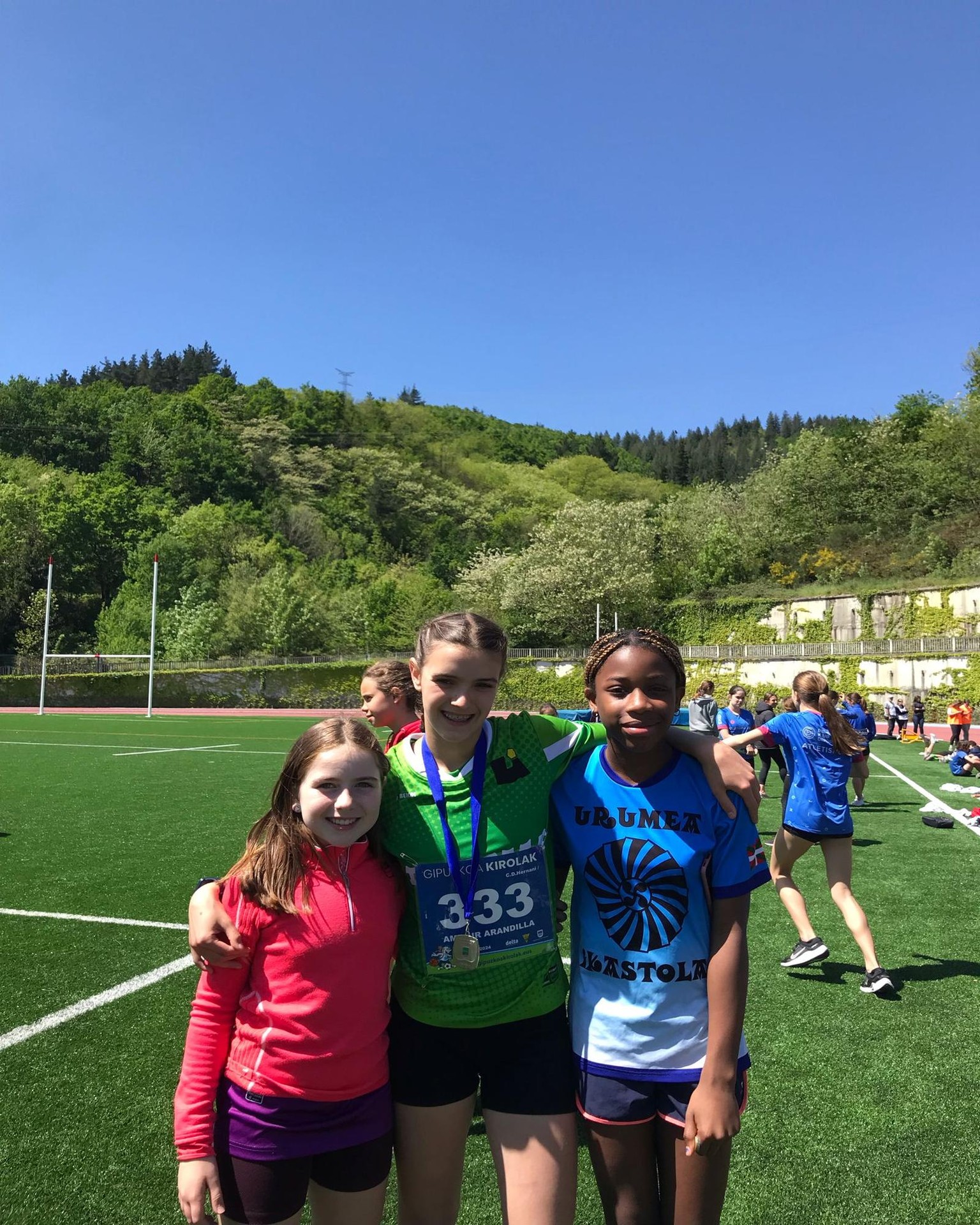 Herriko 17 atleta, alebin eta infantilen Gipuzkoako Txapelketan