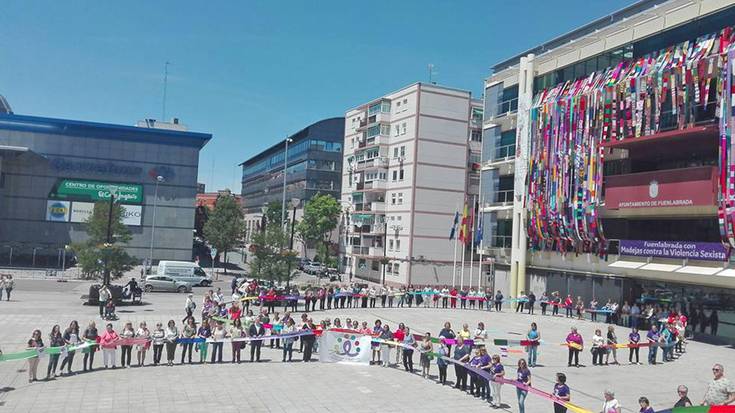 Fuenlabradako topaketan, Harituz eta lazo erraldoia