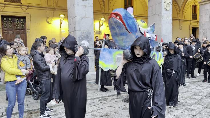 Sardinaren ehorzketa, Hernaniko Inauteriei bukaera emateko