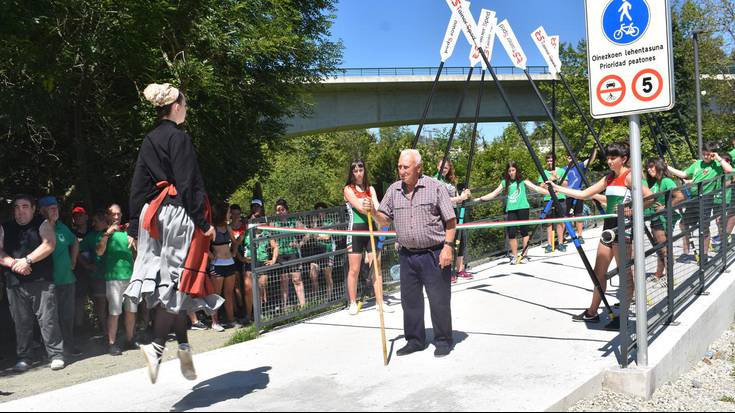 Beroari aurre egiteko erremediorik onena dira Urumeako urak, festa eta sagardoa