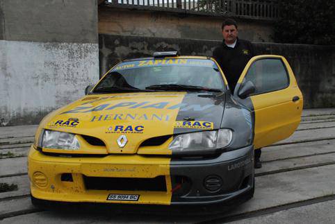 Josetxo Zapiainek eta Juan Luis Sarasolak bigarren egin zuten RAC Navarra Rallyan
