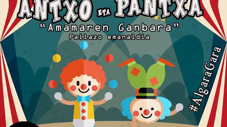 Antxo eta Pantxa pailazoak Biterin, ospitaleko pailazoak laguntzeko