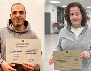 Aipamen berezia, ohorezko odol emaileei