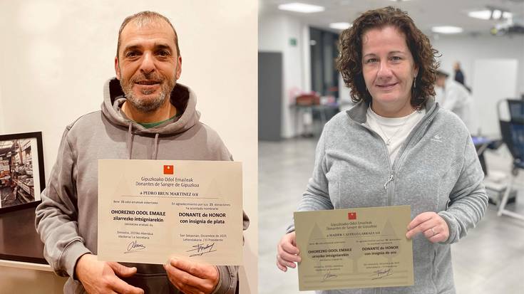 Aipamen berezia, ohorezko odol emaileei