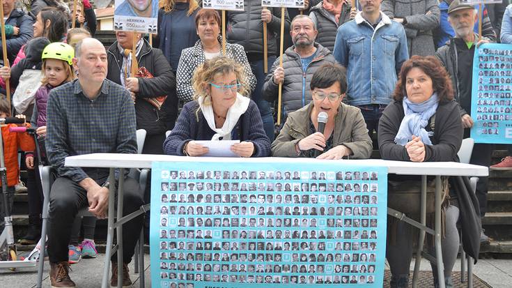 Manifestazioa gaur, presoen alde