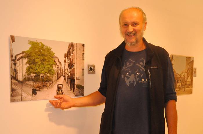 «Bazen garaia, Hernaniko argazki zaharrak koloreztatzeko»