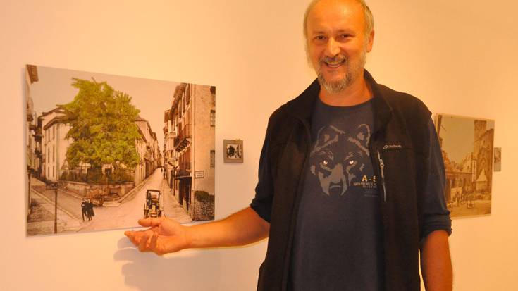 «Bazen garaia, Hernaniko argazki zaharrak koloreztatzeko»