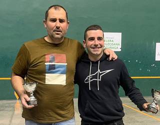 Udaberriko Txapelketa irabazi dute Beñat Zubiarrainek eta Alain Agirrek