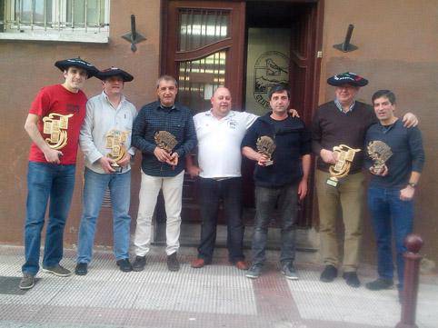 Carlos Martinez eta Carlos Sanz, eta Imaz, irabazle.
