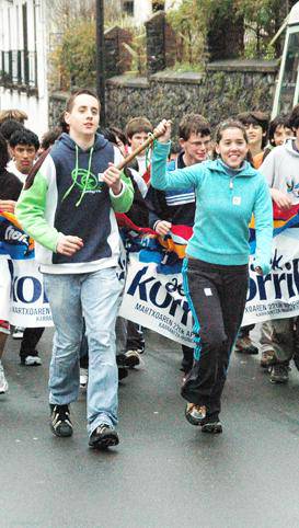 Korrikako peto eta kilometroak 
banatuko dituzte gaur