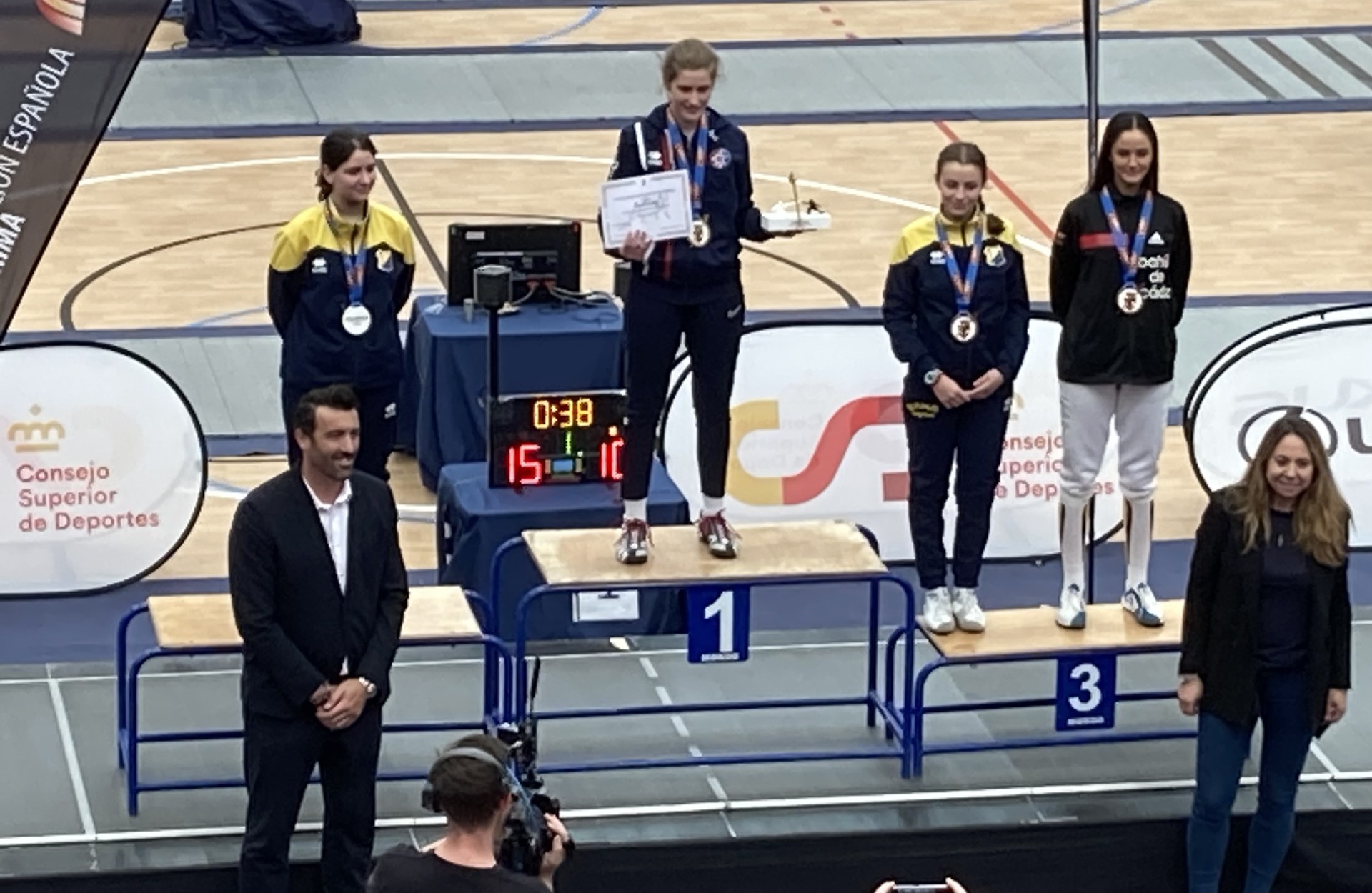 June Ruiz Belategi Espainiako txapeldun izan da esgriman
