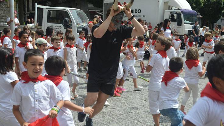 San Fermin Hernanin, entzierro eta guzti