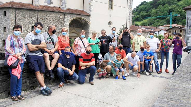 Ederki pasa zuten ekainaren 19an, etorkin egunean
