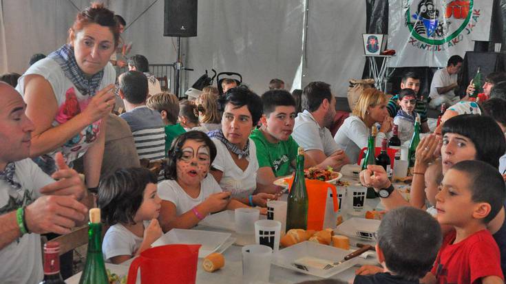 Pintxopotea gaur, festei bidea egiteko