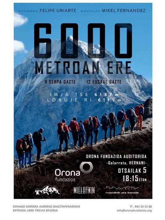 6.000 metroan ere
