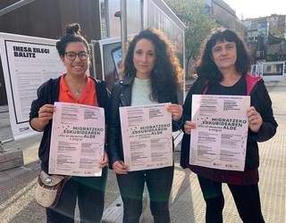 Gaur hasiko dira migratzeko giza eskubidearen aldeko jarduerak