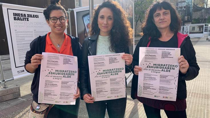 Gaur hasiko dira migratzeko giza eskubidearen aldeko jarduerak