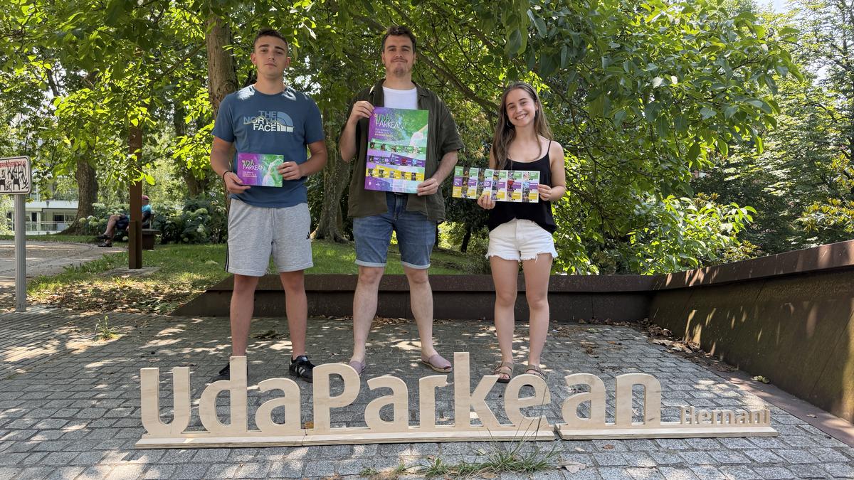 «Disziplina guztiak hartuko dituen programa» aurkeztu dute Ave Maria parkean gaur, aurtengo Uda Parkeanentzako