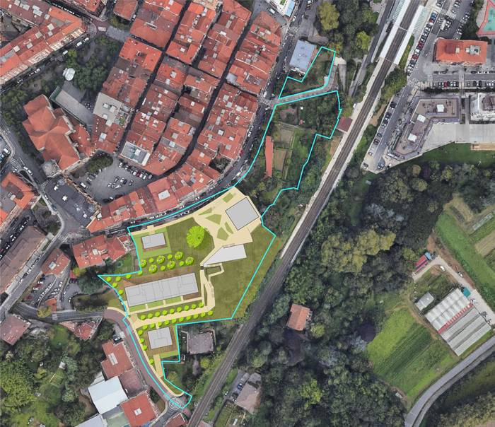 Herritarrekin bi bilera ireki egingo ditu Udalak, Atzietako espazio publiko berria izango denaz