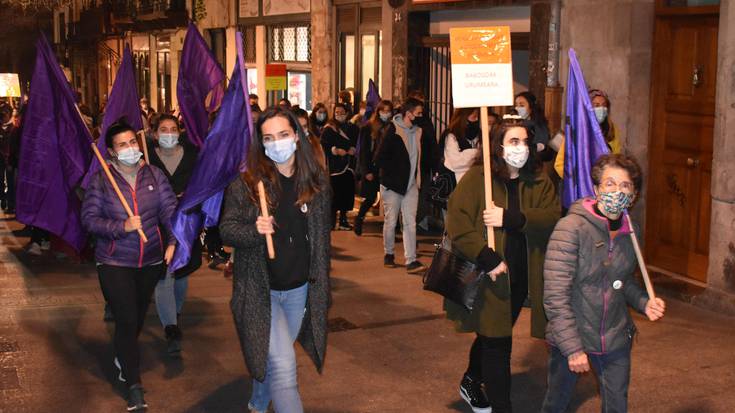 «Denon ardura da, pandemia bilakatu zaigun indarkeria matxista desagerraraztea»